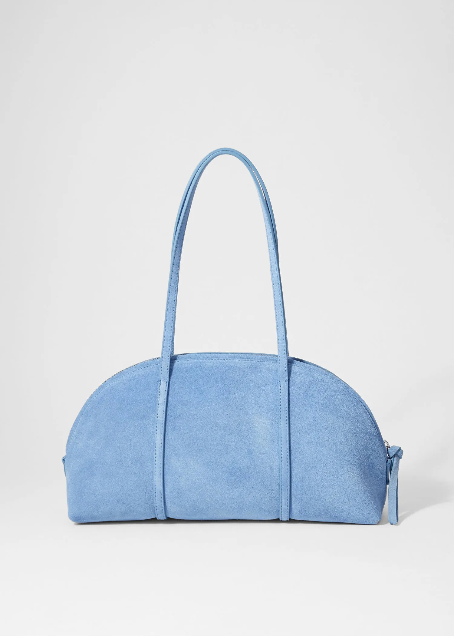 Suede Bowling Bag