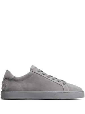 Suede leather sneakers