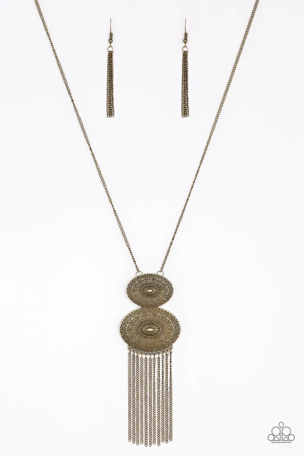 Sun Goddess - Brass Necklace