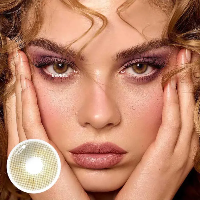 Sun-Kissed Selena Colored Contact Lenses Yearly
