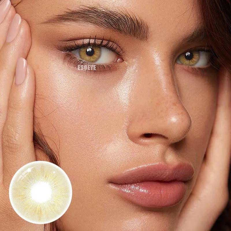 Sun-Kissed Selena Colored Contact Lenses Yearly