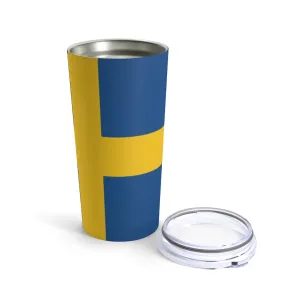 Swedish Flag 20 oz Insulated Tumbler