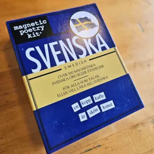 Swedish Magnetic Poetry