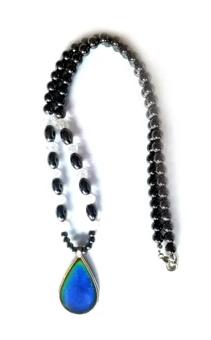 Teardrop Magnetic Mood Necklace
