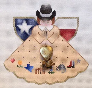 Texas Symbols Travel Angel