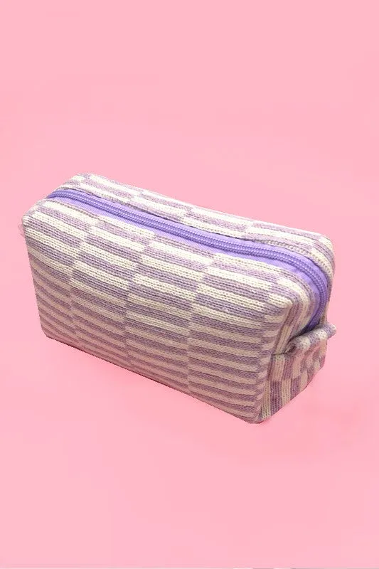 The Kellie Printed Makeup Bag Pouch