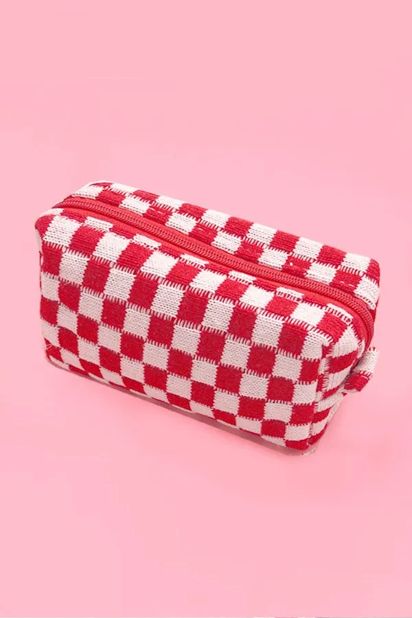 The Kellie Printed Makeup Bag Pouch