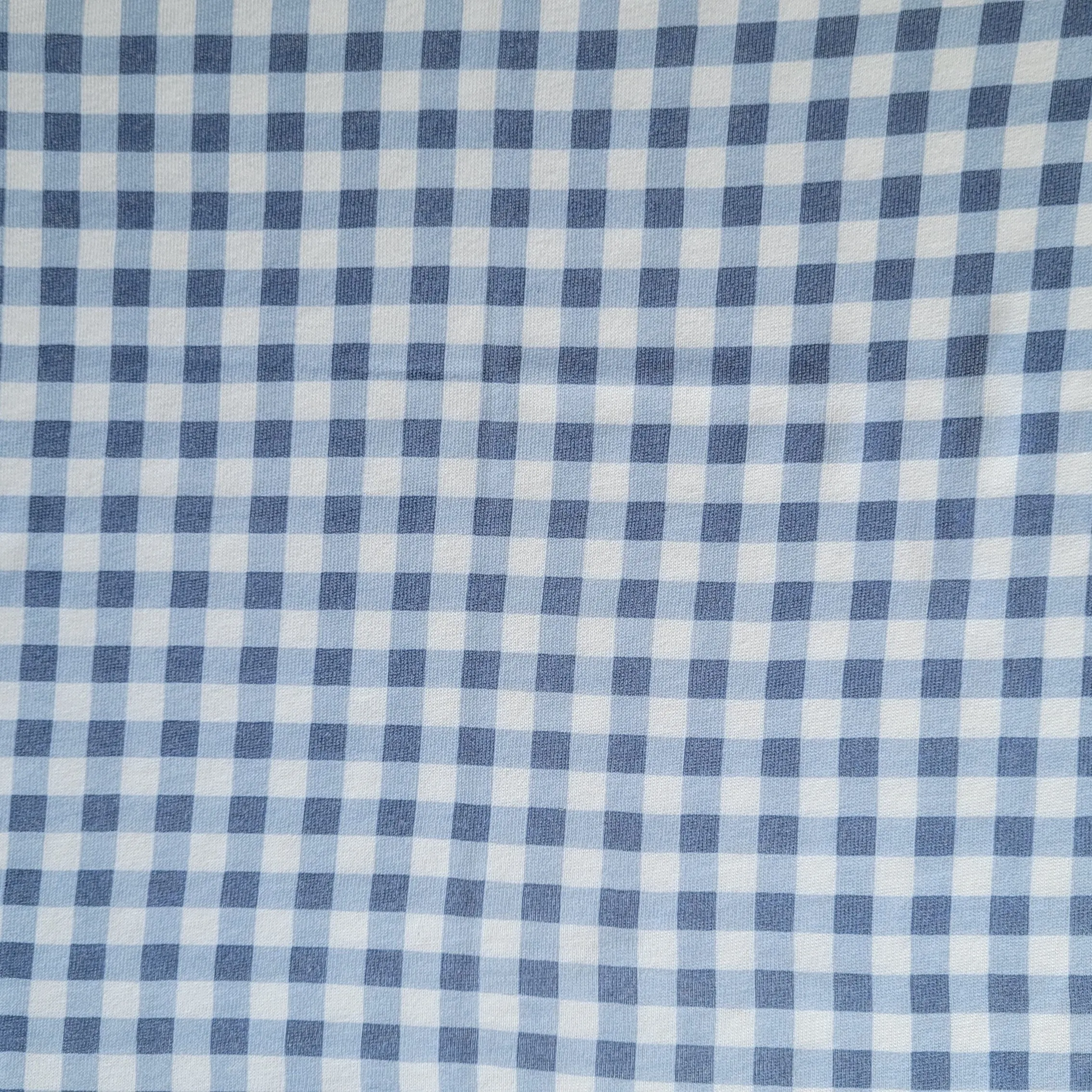 The Midnight Gang Dusty Blue Gingham Waterproof Doona Cover