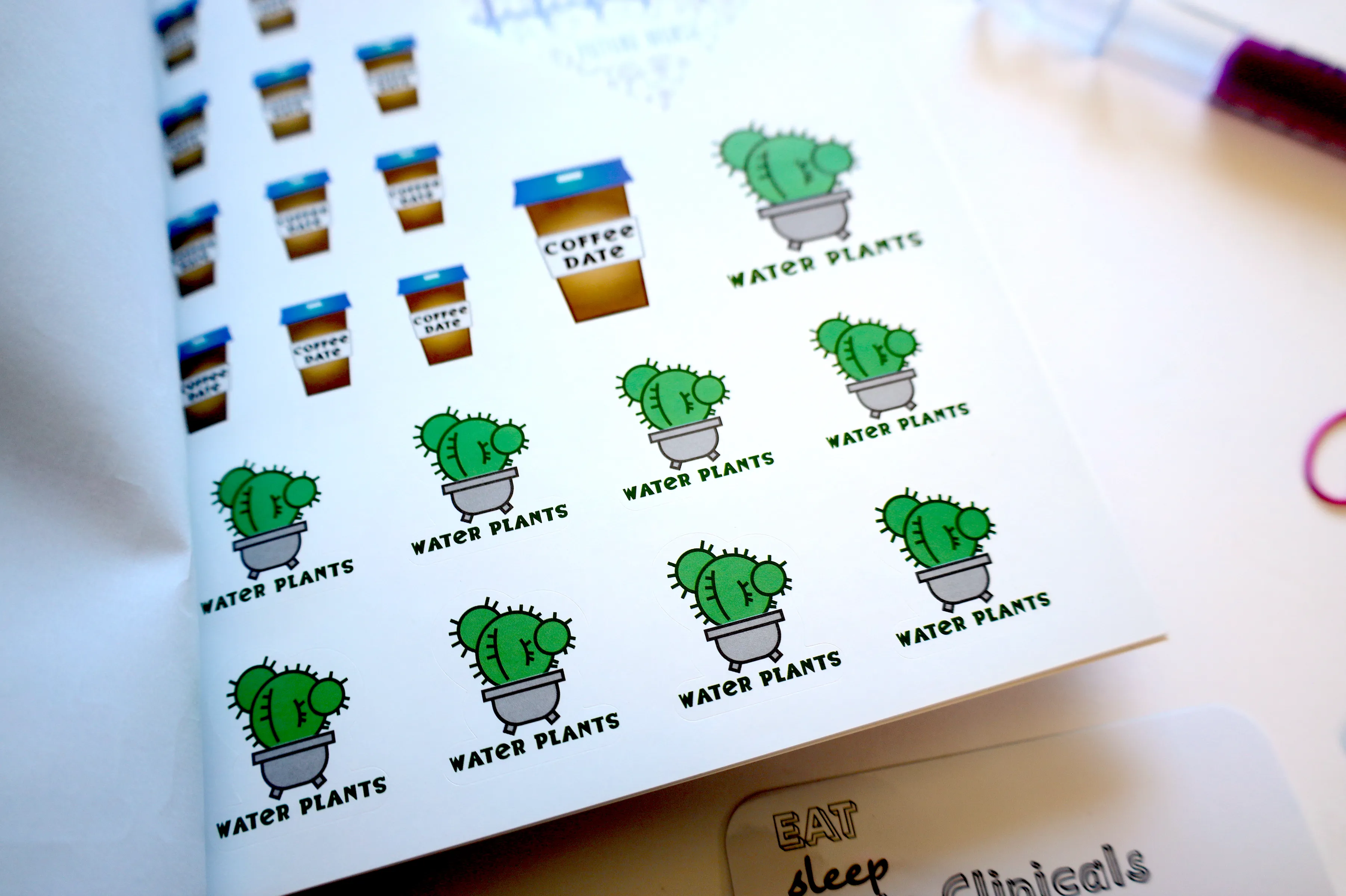 The Ultimate 16-page NURSELIFE STICKERBOOK