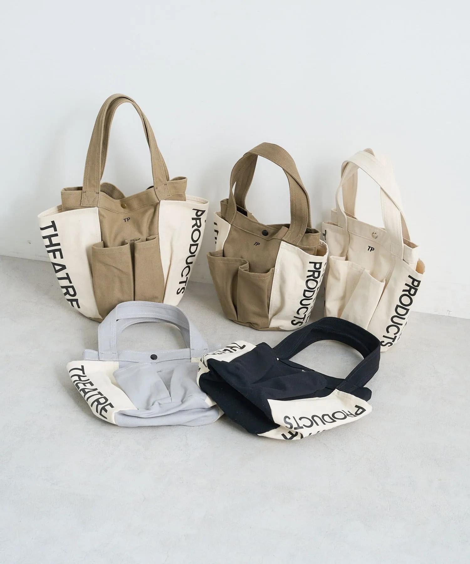 THEATRE PRODUCTS × PUAL CE CIN Garden Bag S Natural