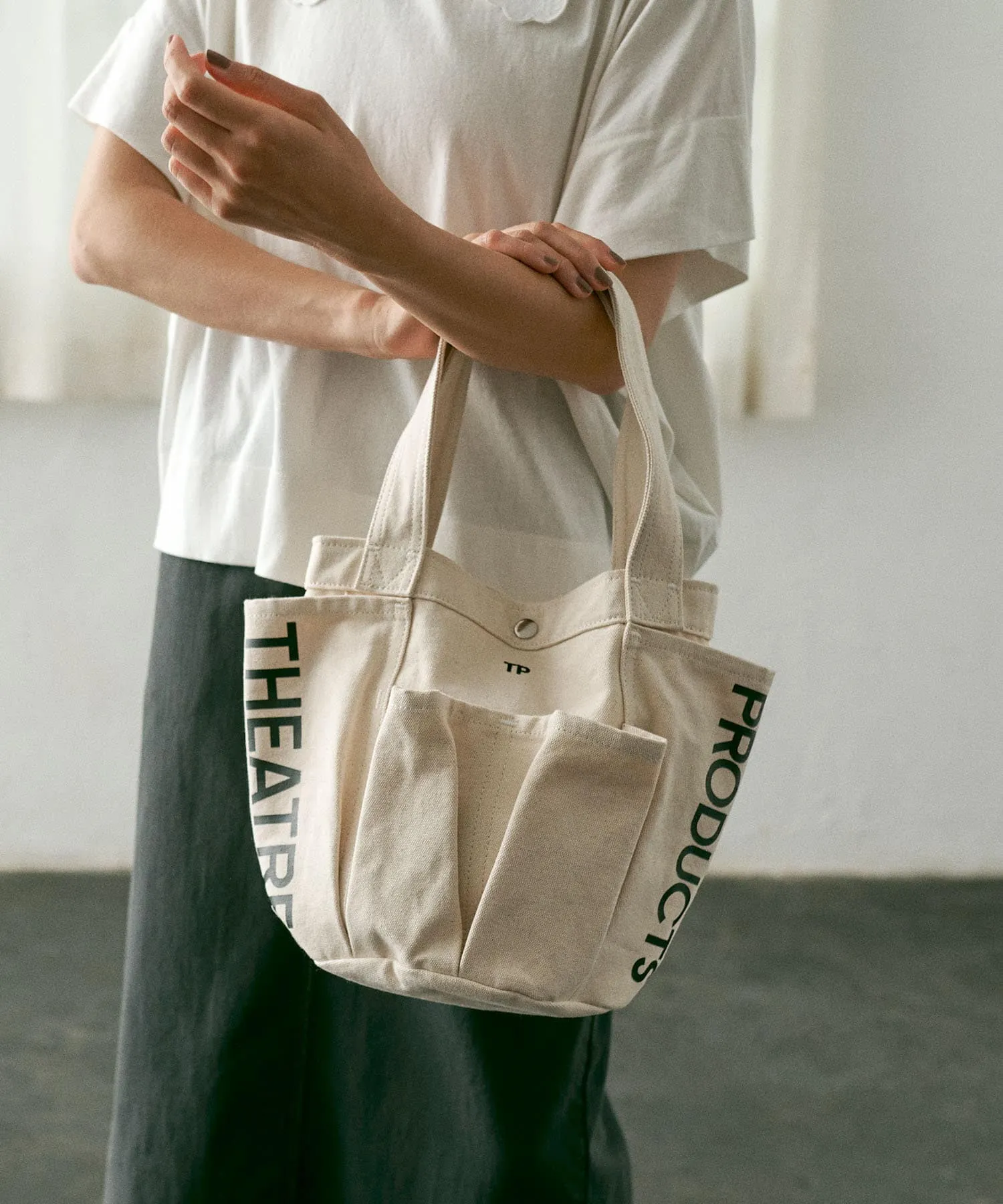 THEATRE PRODUCTS × PUAL CE CIN Garden Bag S Natural