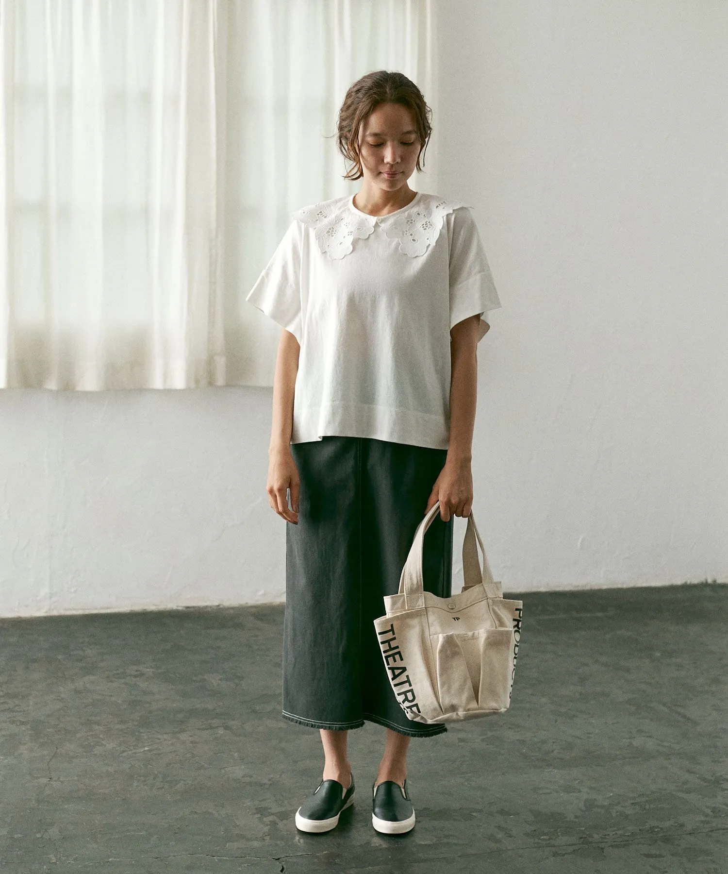 THEATRE PRODUCTS × PUAL CE CIN Garden Bag S Natural