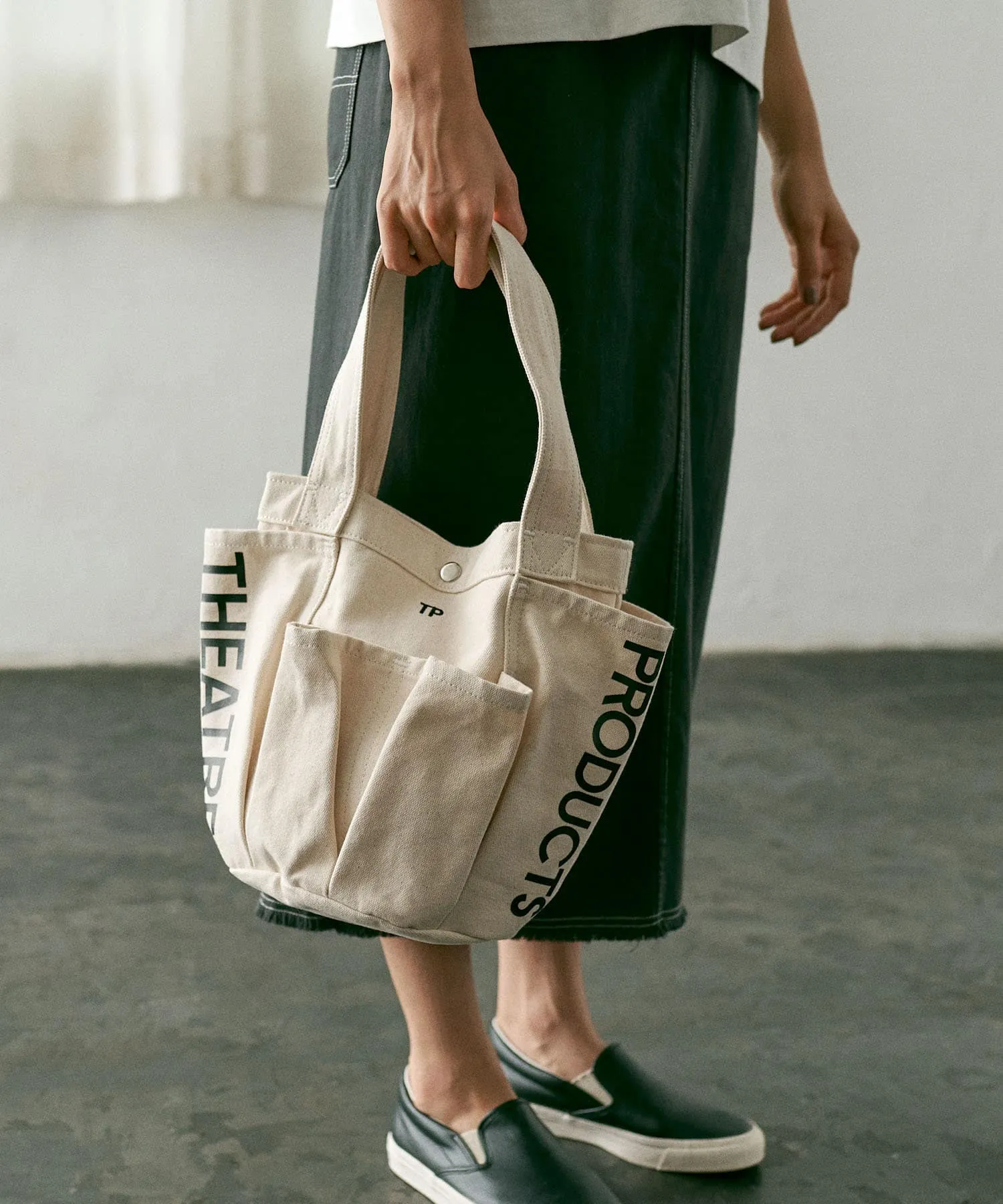 THEATRE PRODUCTS × PUAL CE CIN Garden Bag S Natural