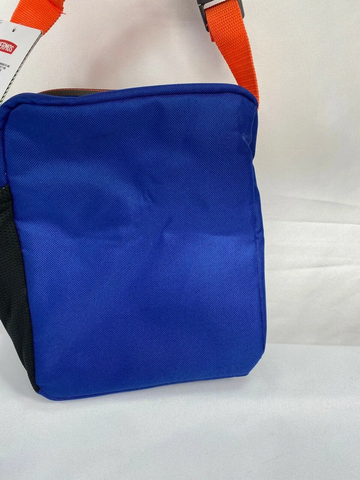 THERMOS BRAND INSULATED LUNCH KIT Box Bag Navy Orange Black Hot Cold Travel