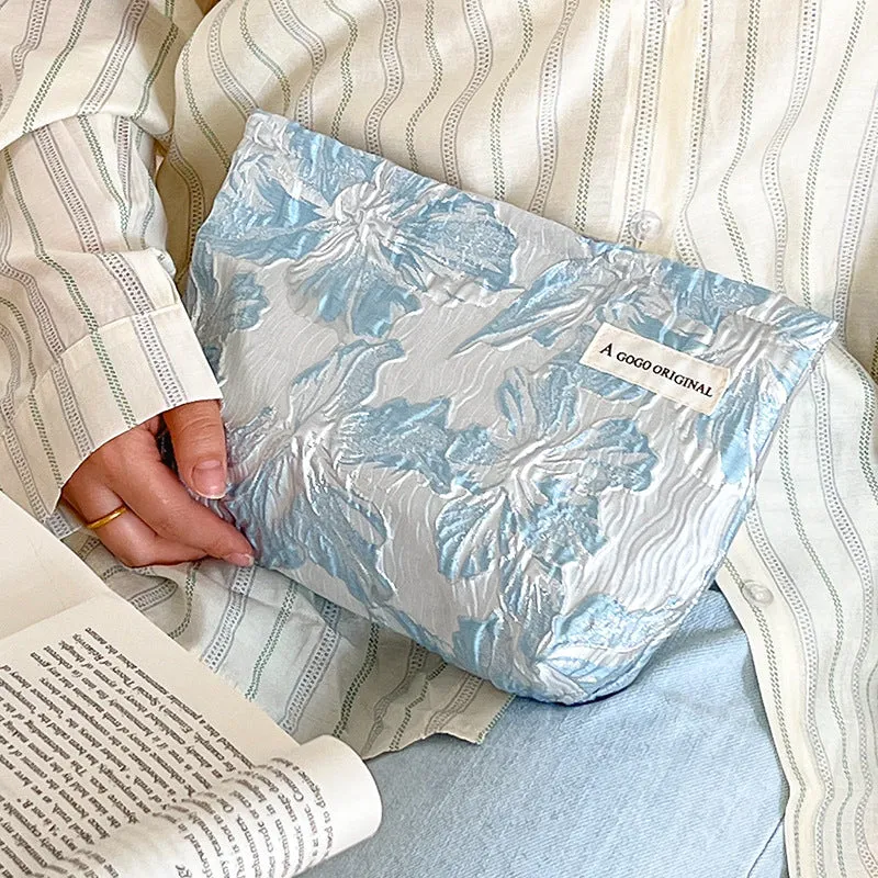 Three-dimensional Printing Large Capacity Portable Liner Cosmetic Bags