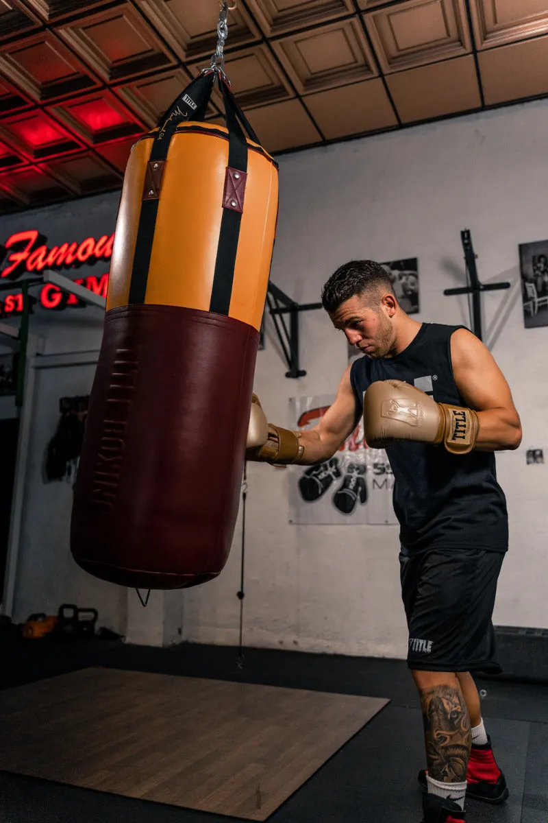 TITLE/Ali The Greatest Leather Heavy Bag