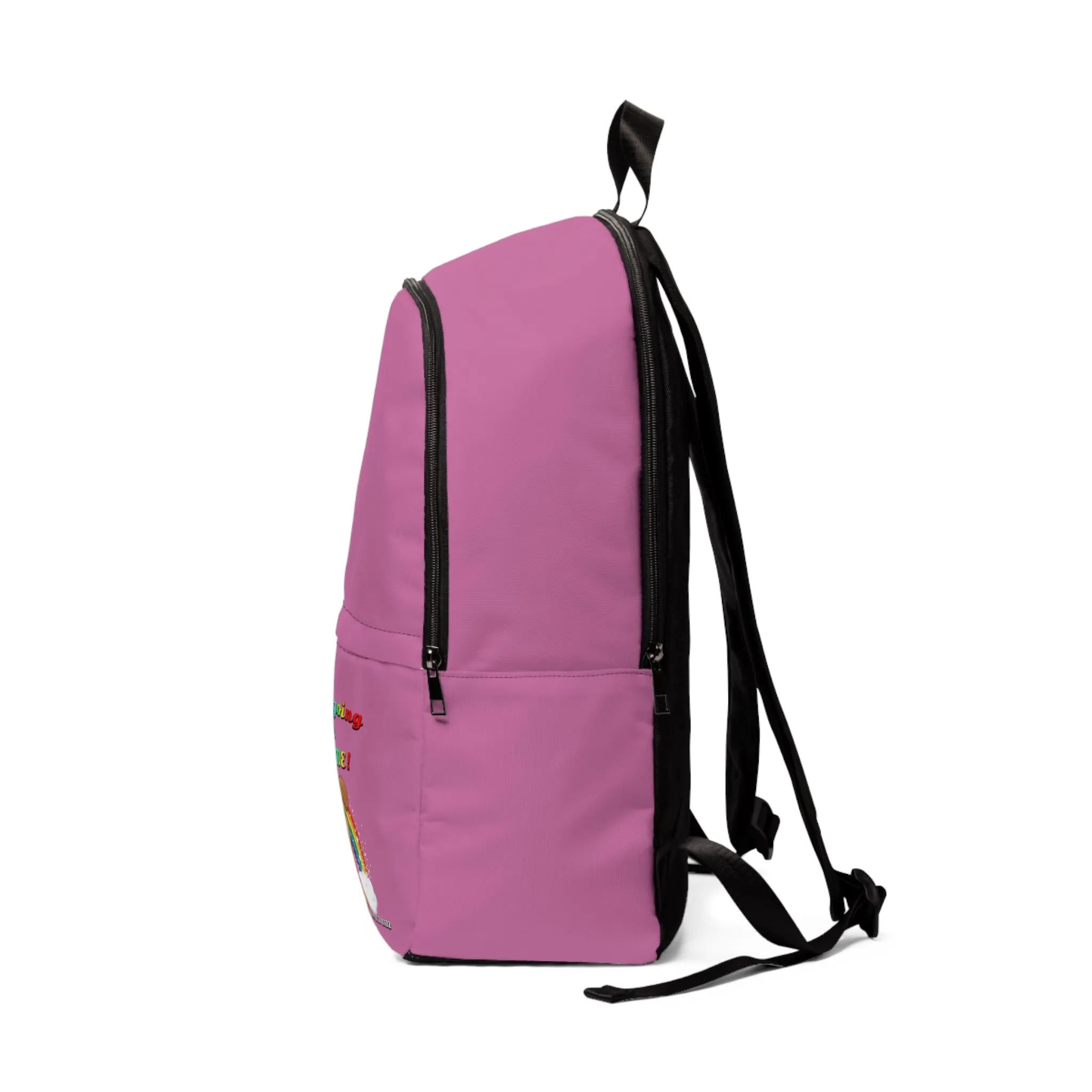 Today is Going to Be Pawsome! Dog Lovers, Waterproof Girls Fabric Backpack