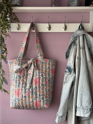 Tote bag Begonia flowers.