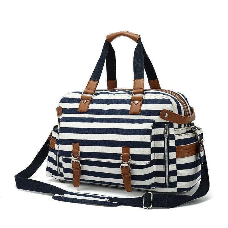 Travel Bags For Women with Trolley Sleeve Design