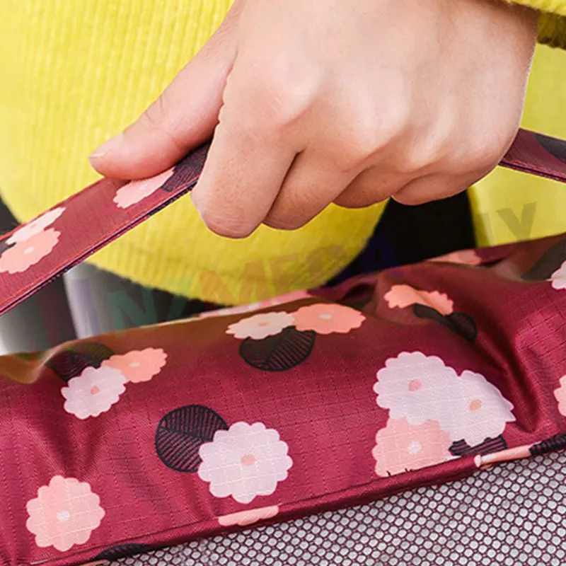 Travel Organiser Clothes Bag 6PC SET * 8 Colors