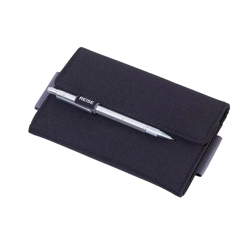 TROIKA Organiser Document RFID Travel Case TRAVEL OFFICE - Black/Grey