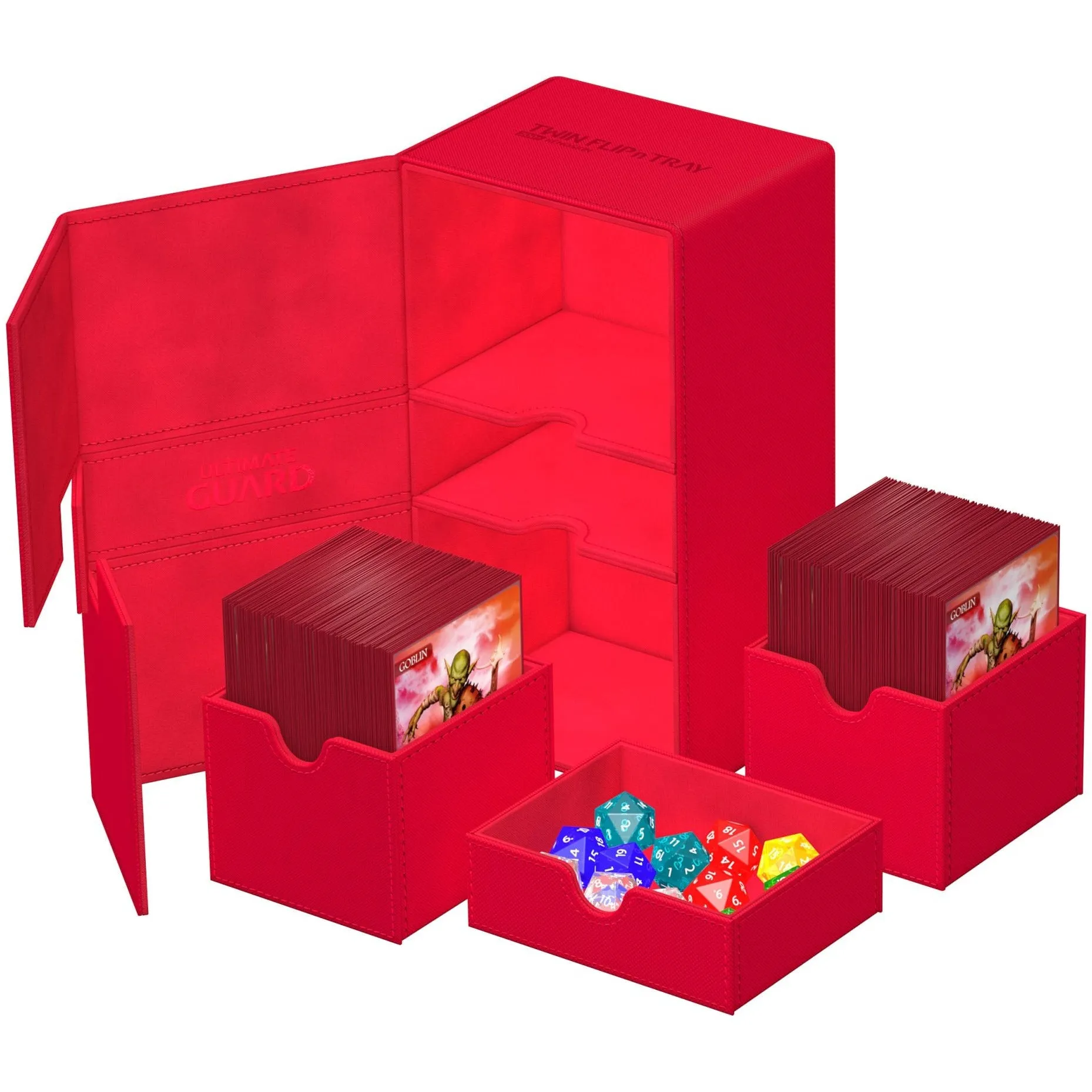 Twin Flip'n'Tray Xenoskin 200  Red Monocolor