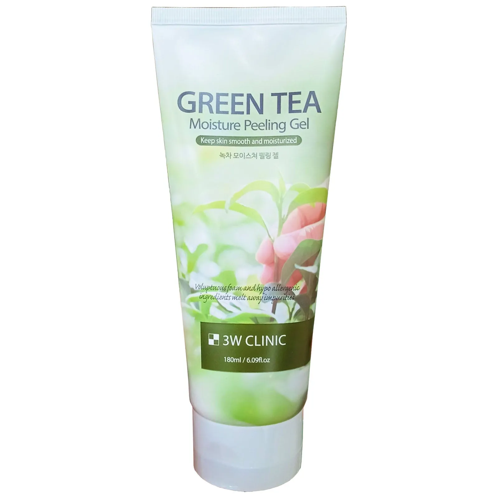 Tẩy Tế Bào Chết 3W Clinic Green Tea Moisture Peeling Gel 180ml