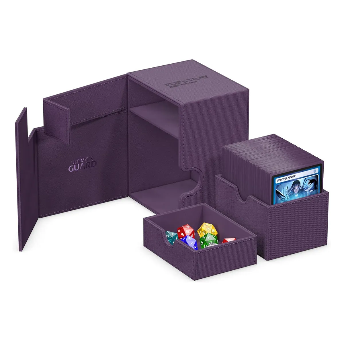 Ultimate Guard Flip´n´Tray 133  Xenoskin Purple