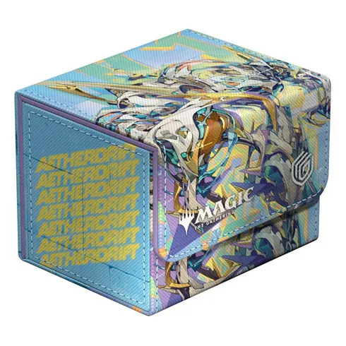 Ultimate Guard Sidewinder 100  XenoSkin Deck Box - MTG Aetherdrift - Riptide Gearhulk