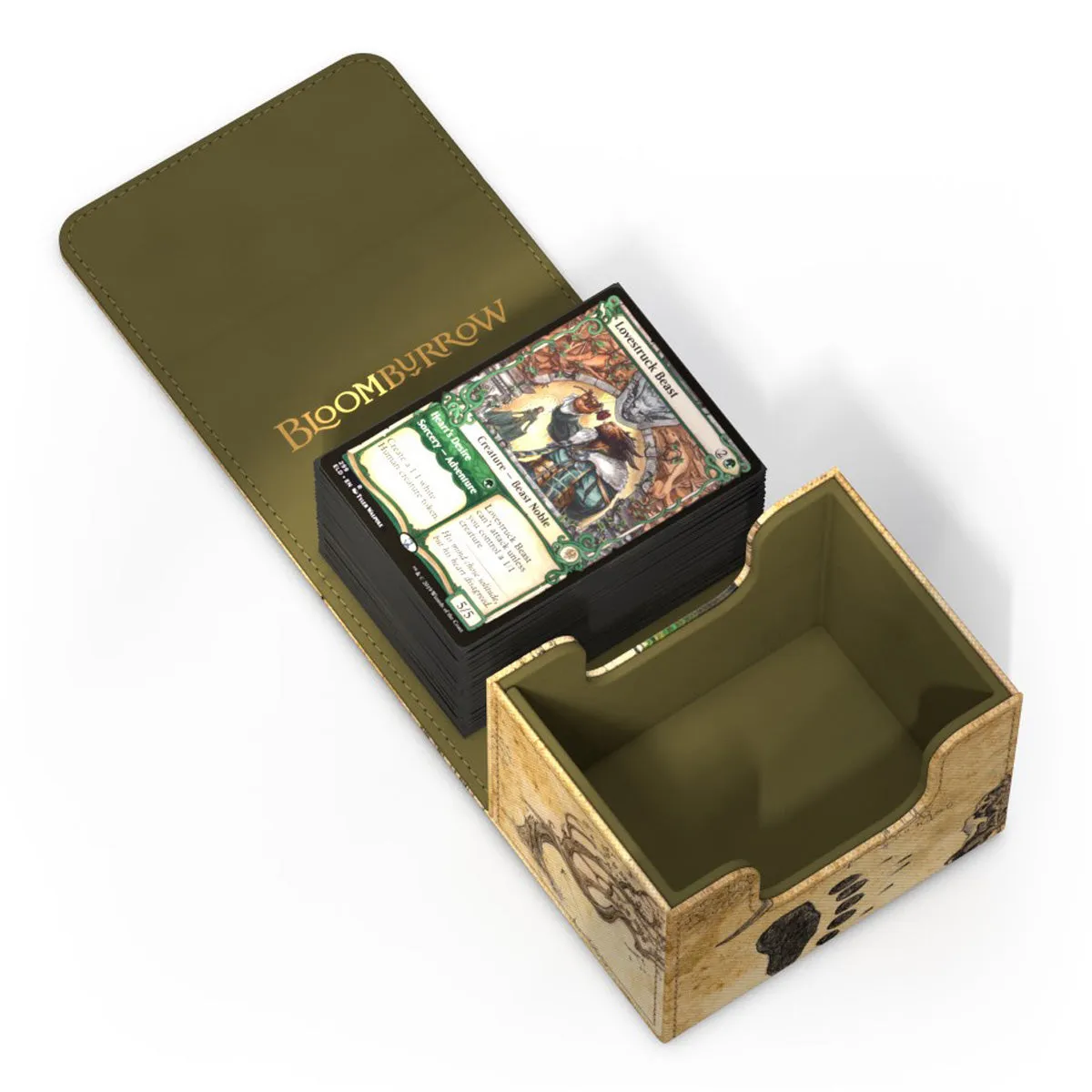 Ultimate Guard Sidewinder 100  Xenoskin Deck Box - MTG Bloomburrow - Lumra, Bellow of the Woods