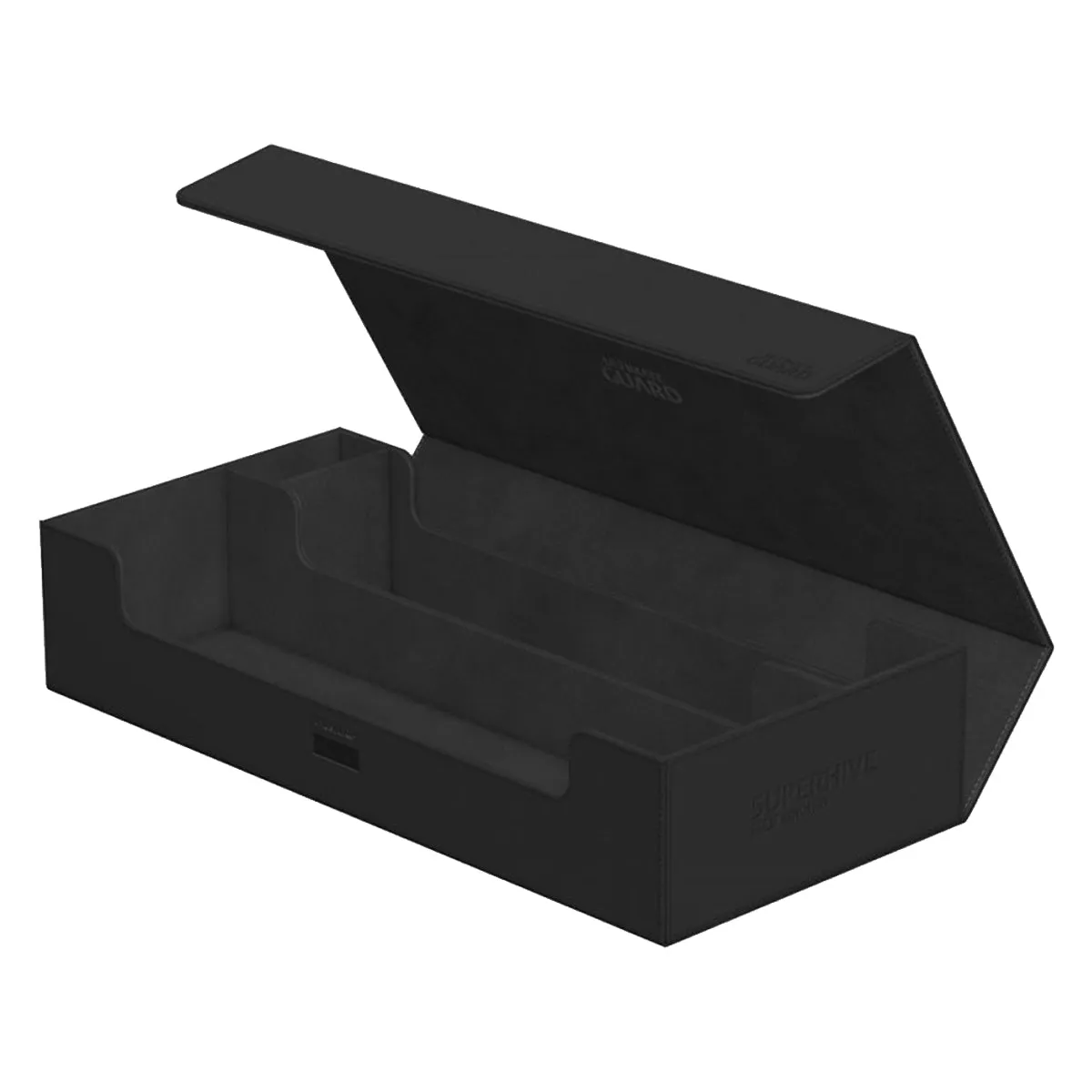 Ultimate Guard Superhive 550  XenoSkin Monocolor Black Deck Box