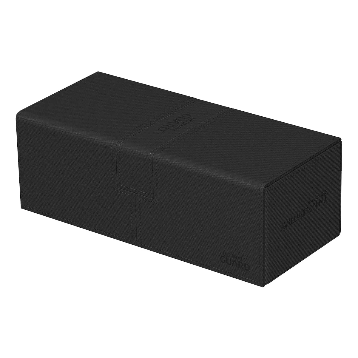 Ultimate Guard Twin Flip n Tray Deck Case 266  Xenoskin Black Deck Box