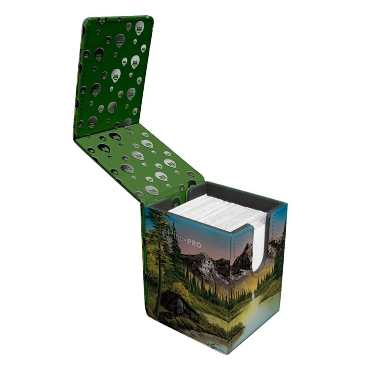 ULTRA PRO Bob Ross Collection Mountain Retreat Alcove Flip Deck Box
