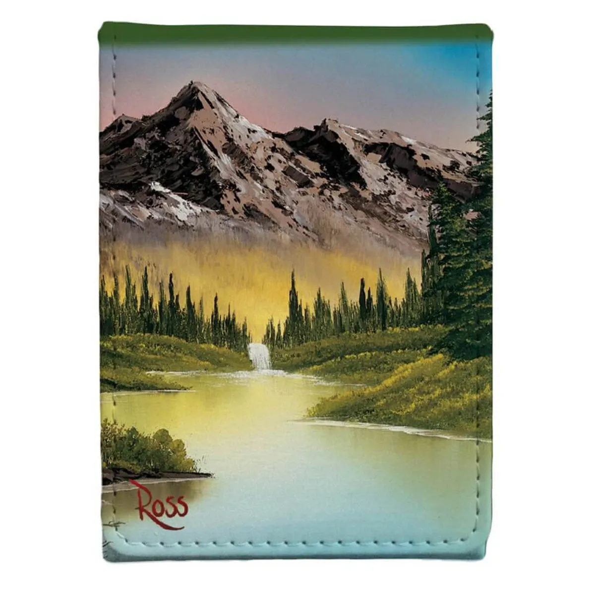ULTRA PRO Bob Ross Collection Mountain Retreat Alcove Flip Deck Box