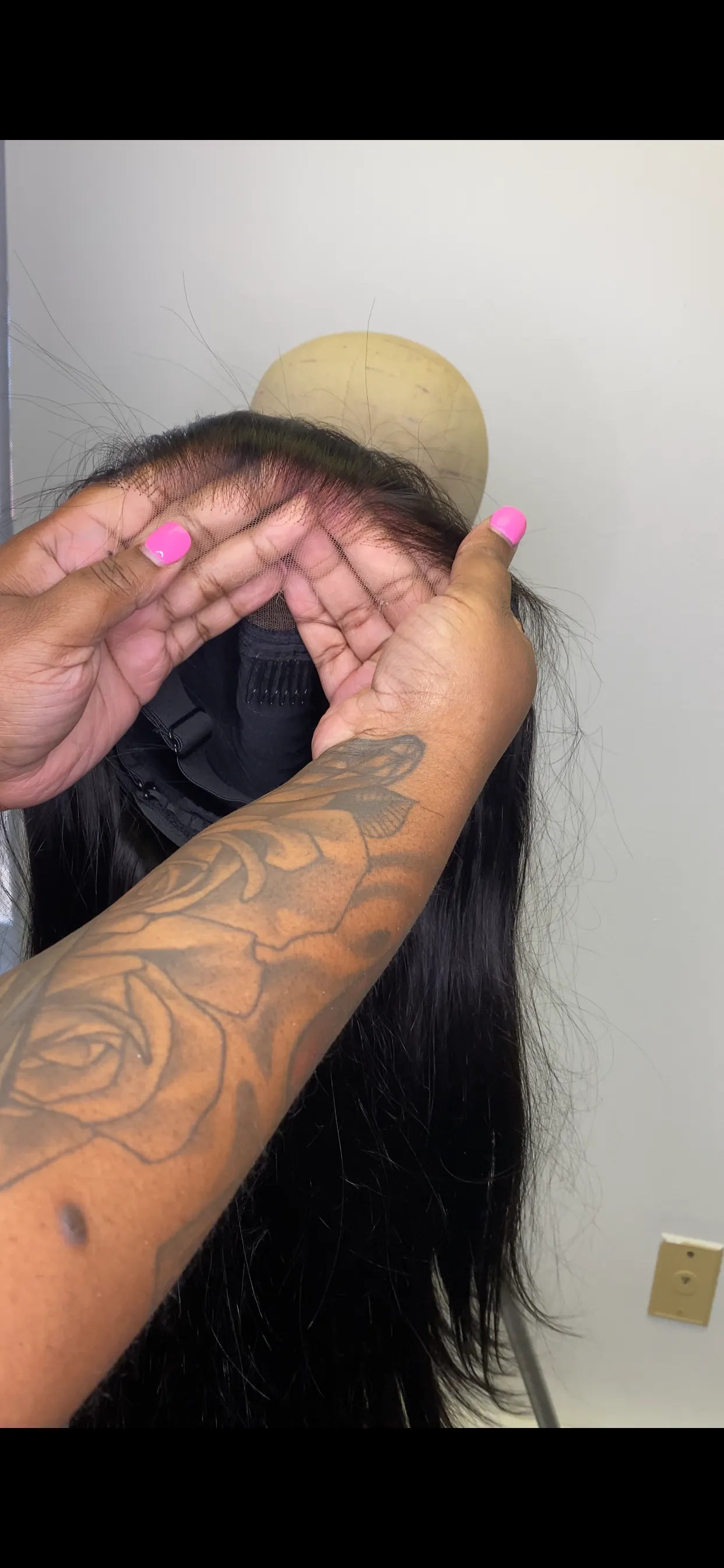 Un-customized 5x5 Closure ITALIAN CURL wig