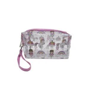 Unicorn Clear Cosmetic Bag