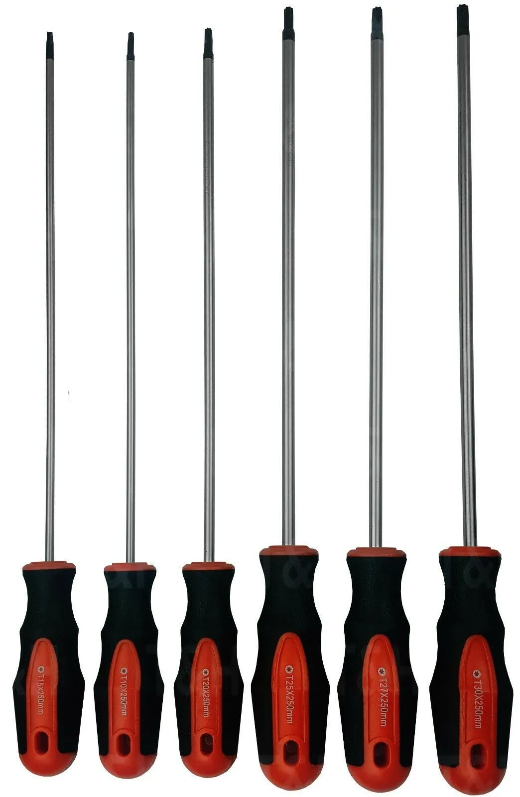 US PRO 6PCS EXTRA LONG MAGNETIC TAMPERPROOF TORX SCREWDRIVERS T10 - T30
