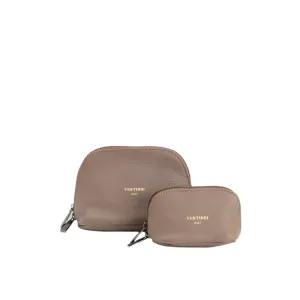 Vestirsi Cosmetic Pouch Duo Taupe