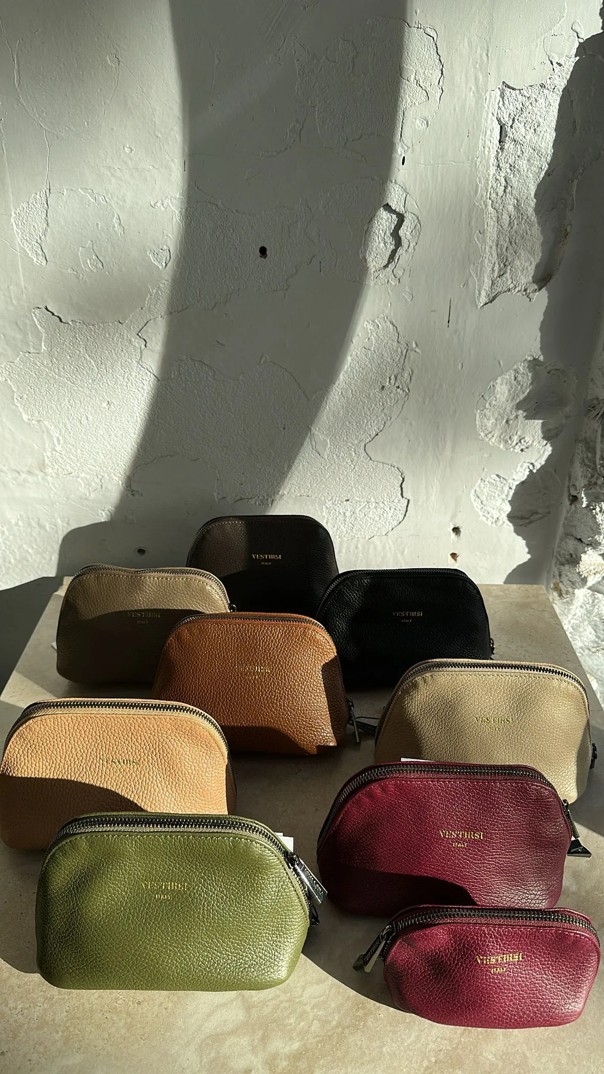 Vestirsi Cosmetic Pouch Duo Taupe