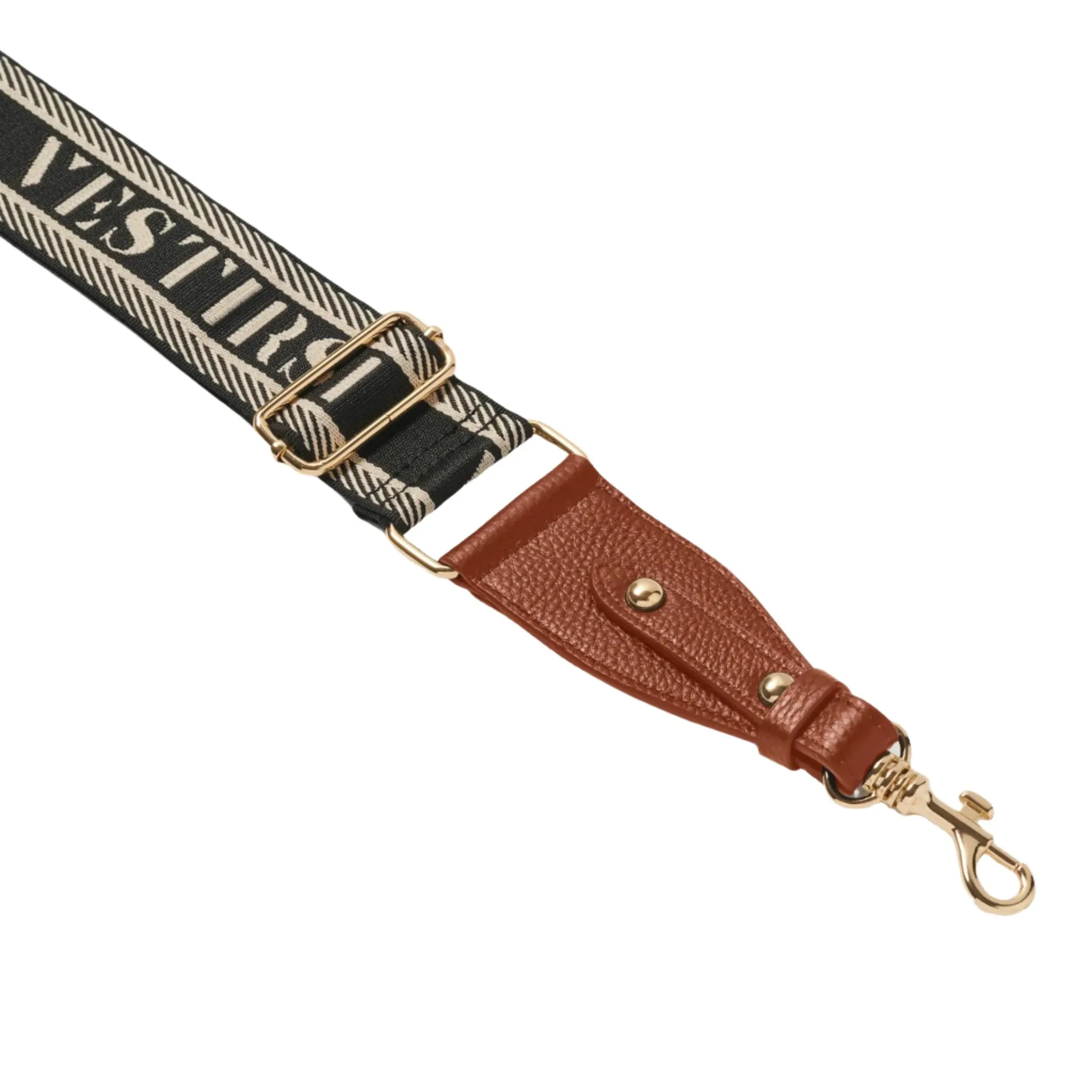 Vestirsi Woven Bag Strap Tan Pebble
