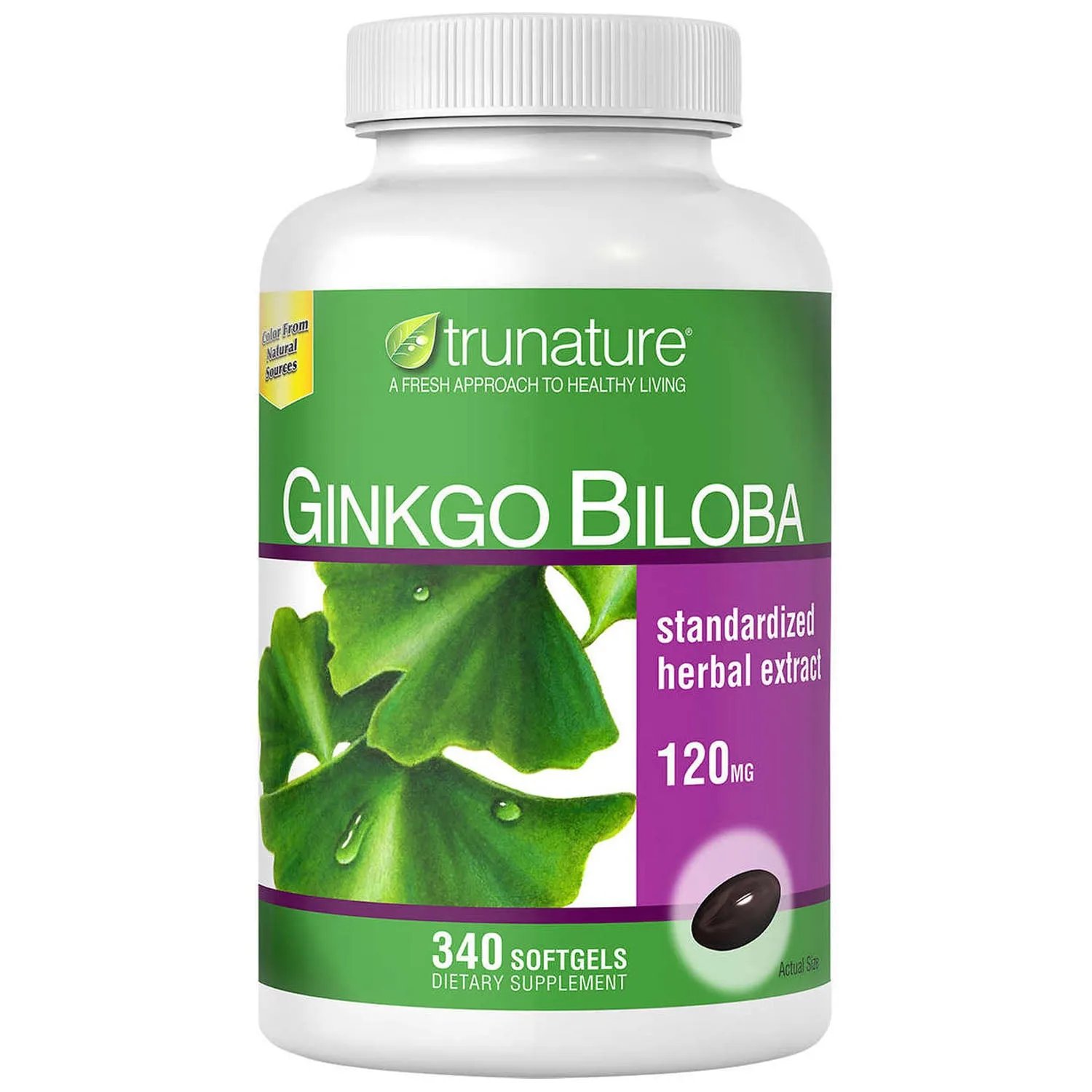Viên Uống Bổ Não Trunature Ginkgo Biloba 340 Viên