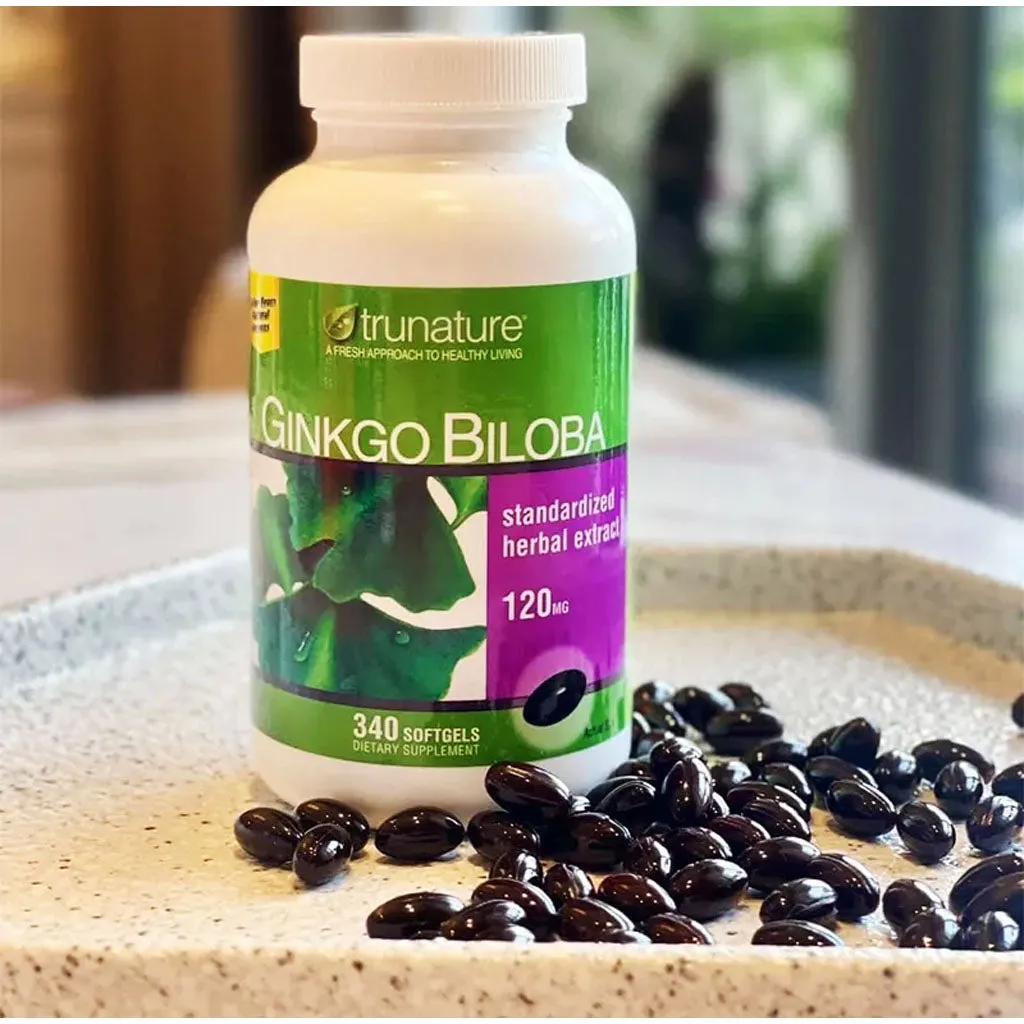 Viên Uống Bổ Não Trunature Ginkgo Biloba 340 Viên