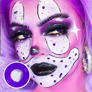 Violet Block Crazy Contact Lenses Yearly