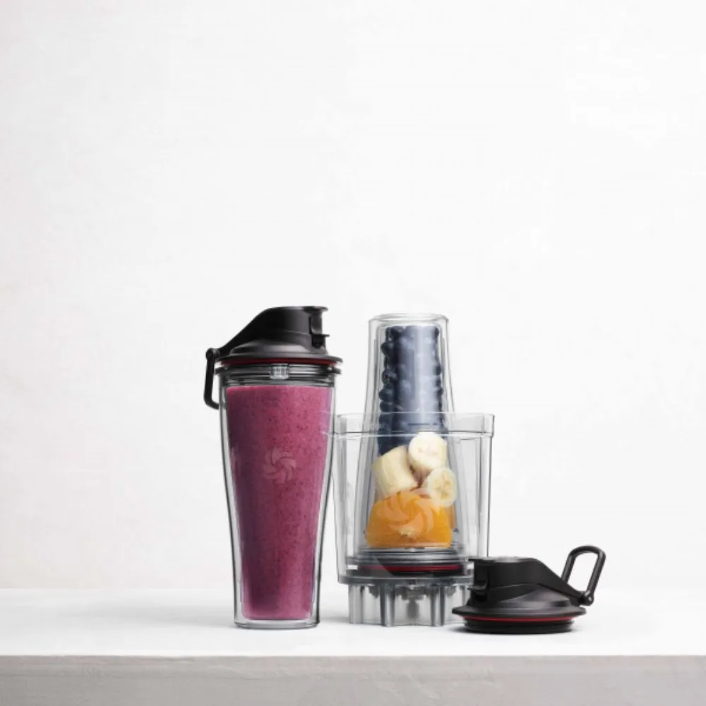 Vitamix Explorian Personal Cup Adapter Set (1 x Adapter and 2 x 600ml Cups)