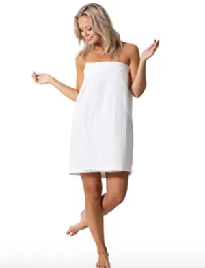 Waffle Bath Spa Wrap