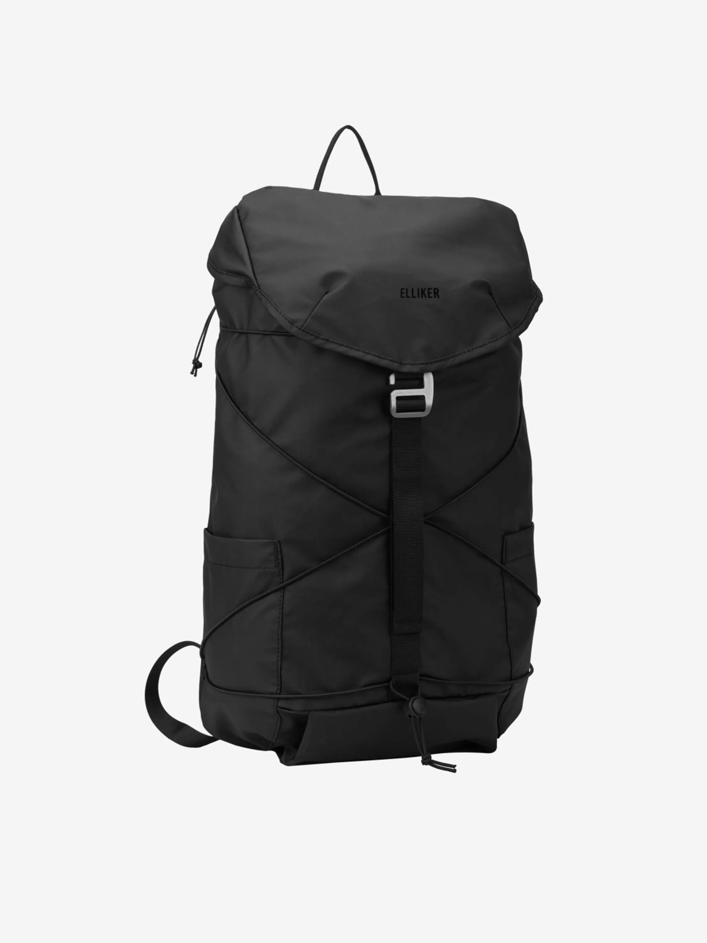 Wharfe 22L Flap Over Backpack - Black