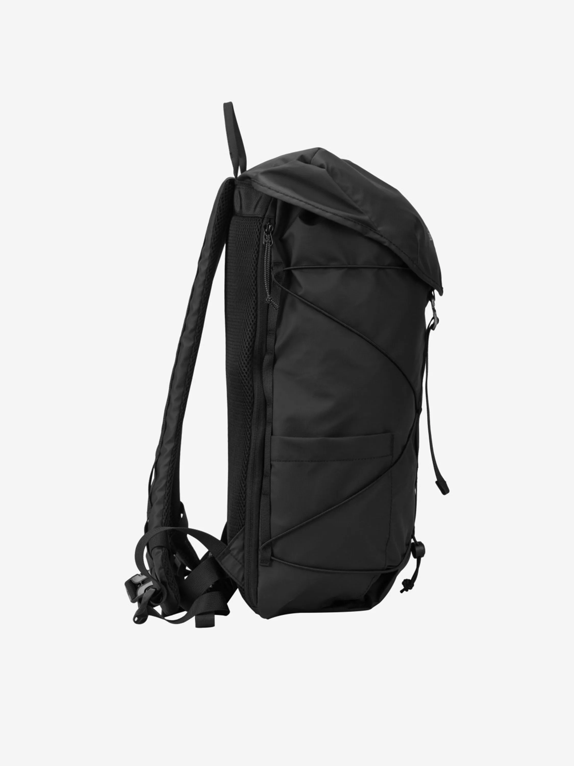 Wharfe 22L Flap Over Backpack - Black