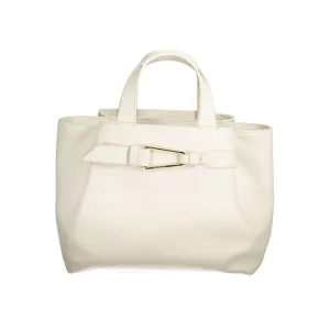 White Leather Handbag