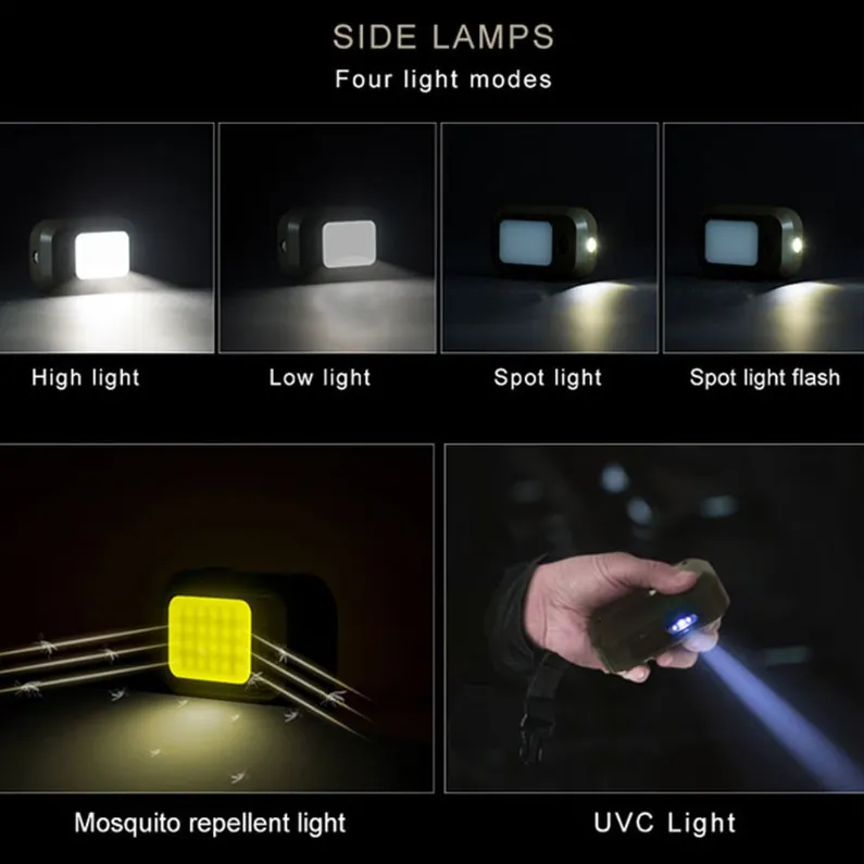 Wild land Multifunctional Lamp LED rechargeable camping light