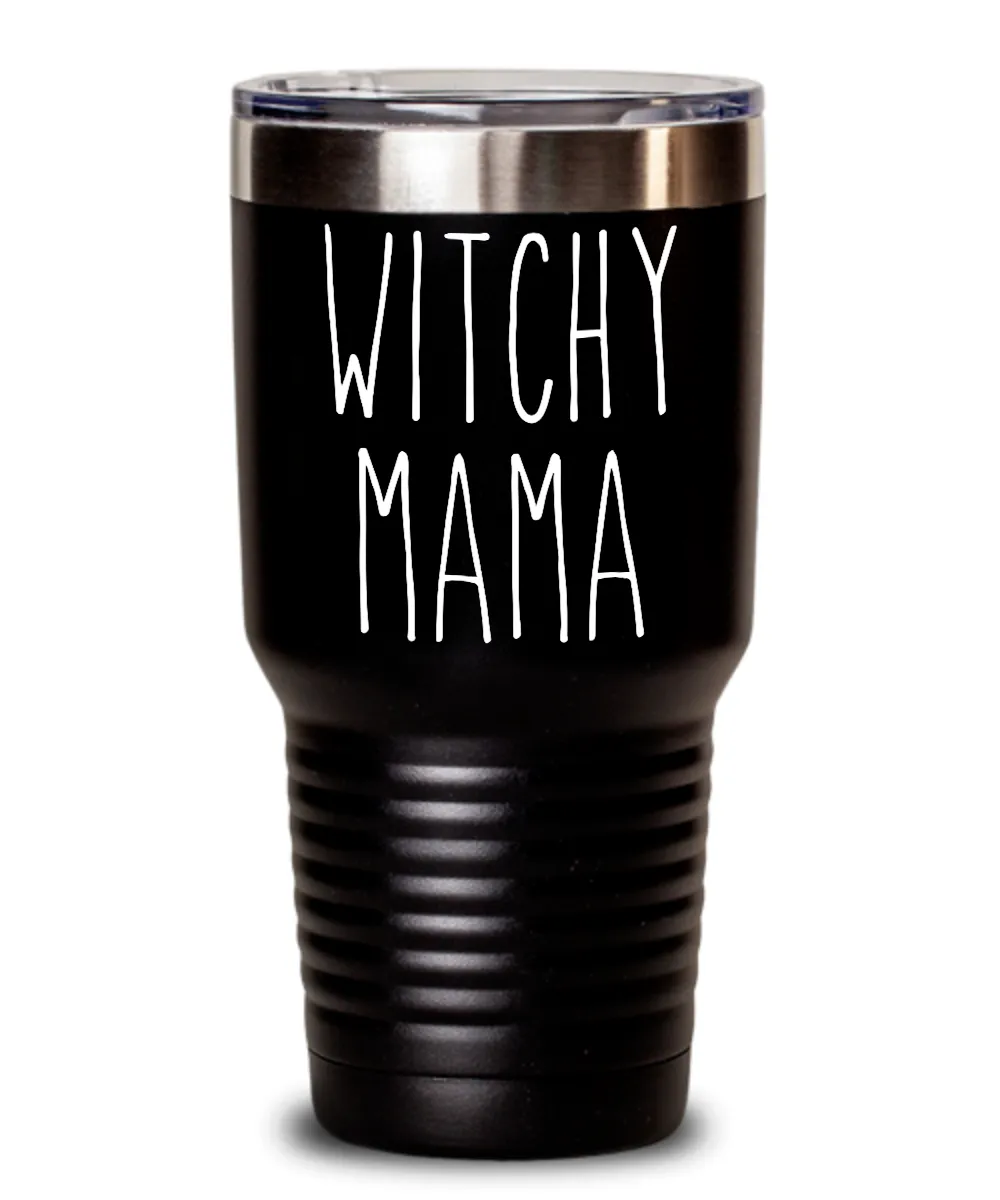 Witchy Mama Insulated Drink Tumbler Travel Cup Funny Gift